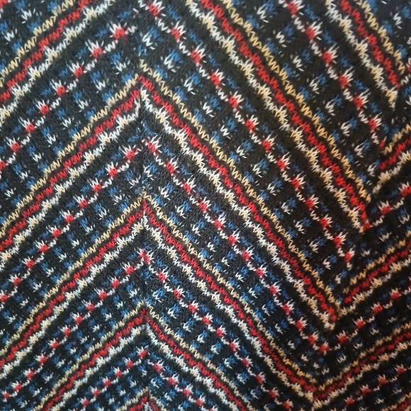 Signature By Robbie Bee Women's Fit And Flair Chevron Print Dress Size XL - Picture 4 of 9